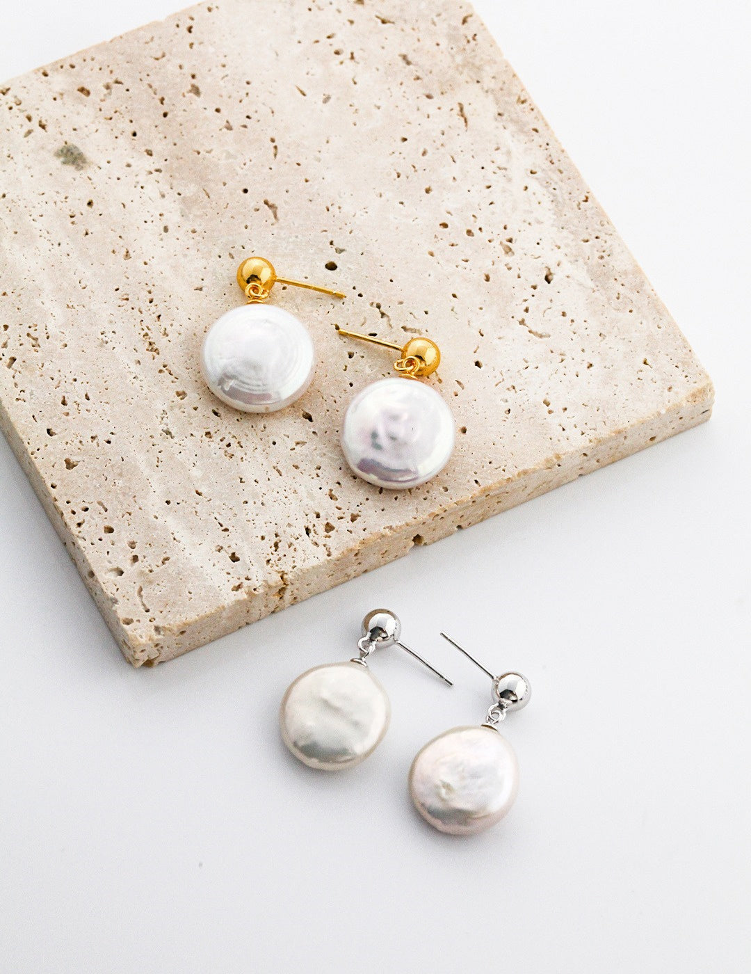 Baroque Pearl Drop Earrings