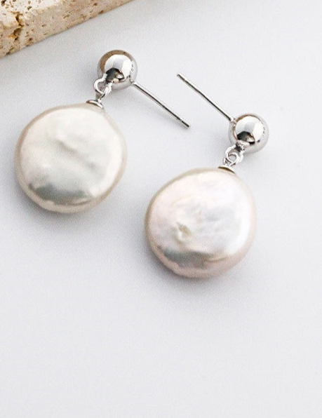 Baroque Pearl Drop Earrings