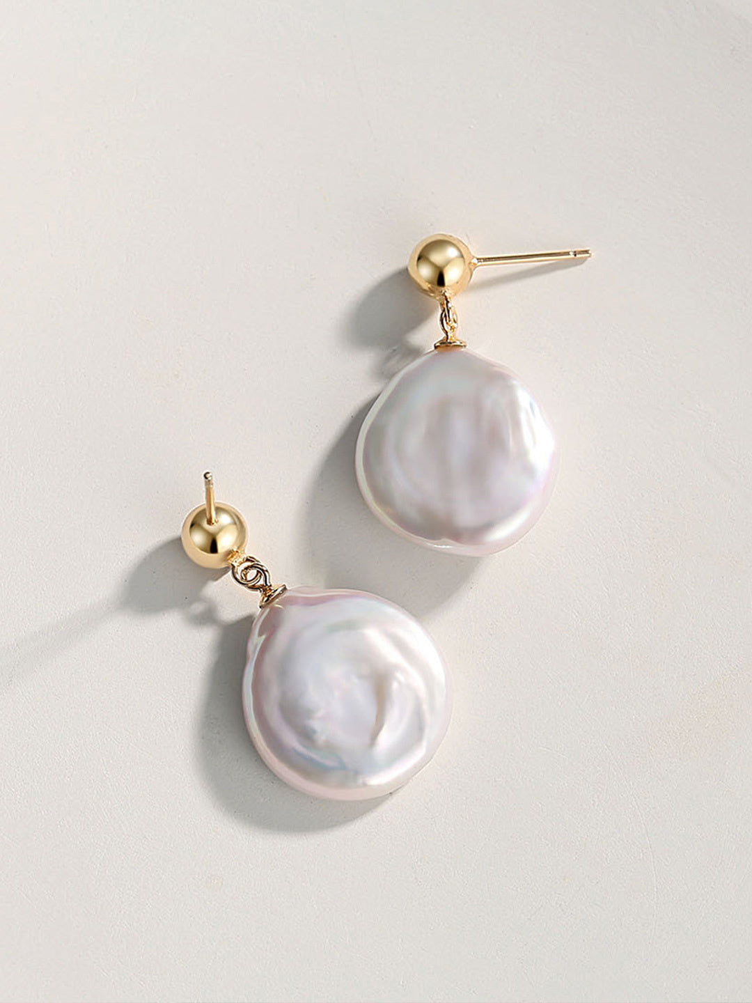 Baroque Pearl Drop Earrings