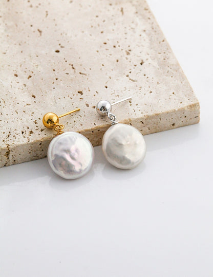 Baroque Pearl Drop Earrings