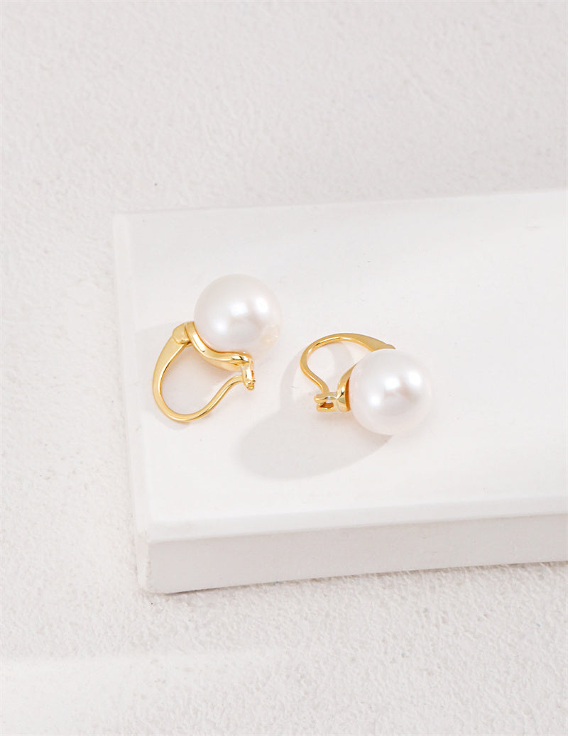 Classic Simple Pearl Earrings