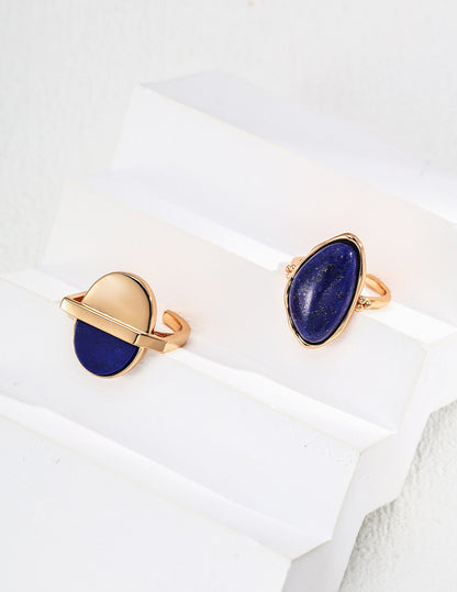 Vintage Natural Lapis Lazuli Ring